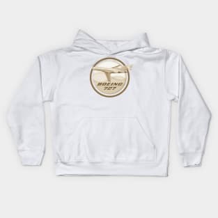 727 in flight Kids Hoodie